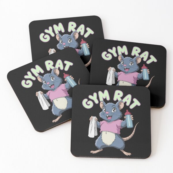 Item preview, Funny Gym Rat designed and sold by Funny Vintage Stickers And T-Shirts.