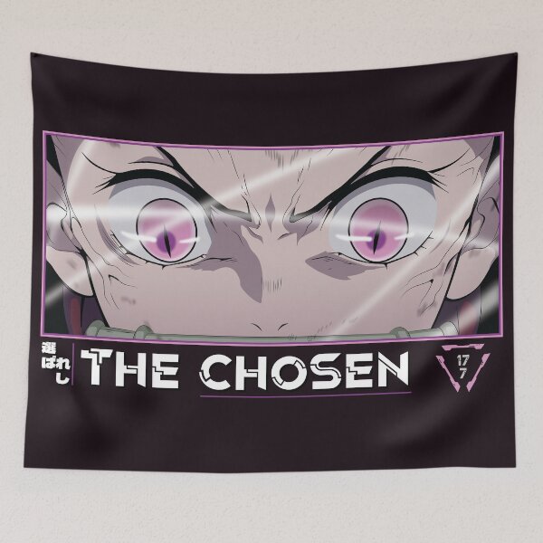 Item preview, The Chosen Anime Eyes Japanese Cozy Anime Style designed and sold by Otakurypto.