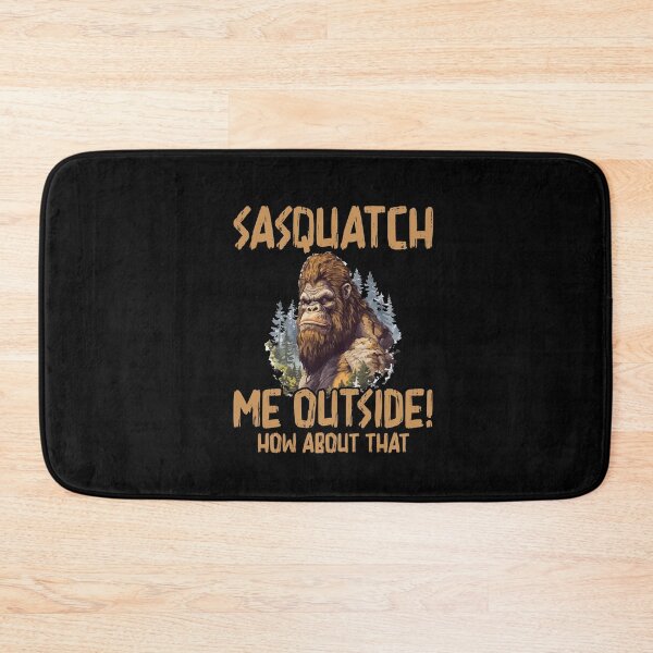Item preview, Sasquatch Me Outside Funny Bigfoot Vintage Art designed and sold by Dressed For  Duty.