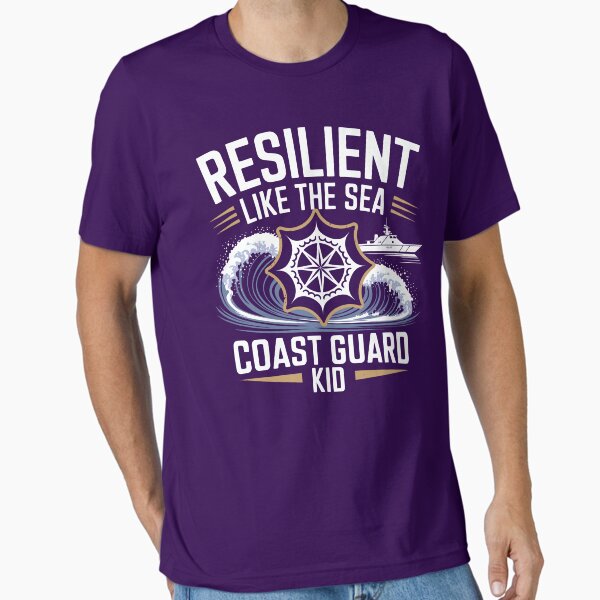 Item preview, Coast Guard Kids Resilient Like the Sea designed and sold by tmerchtrends.