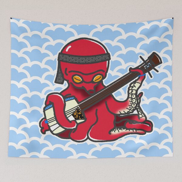 Item preview, Octo shamisen designed and sold by kmtnewsman.