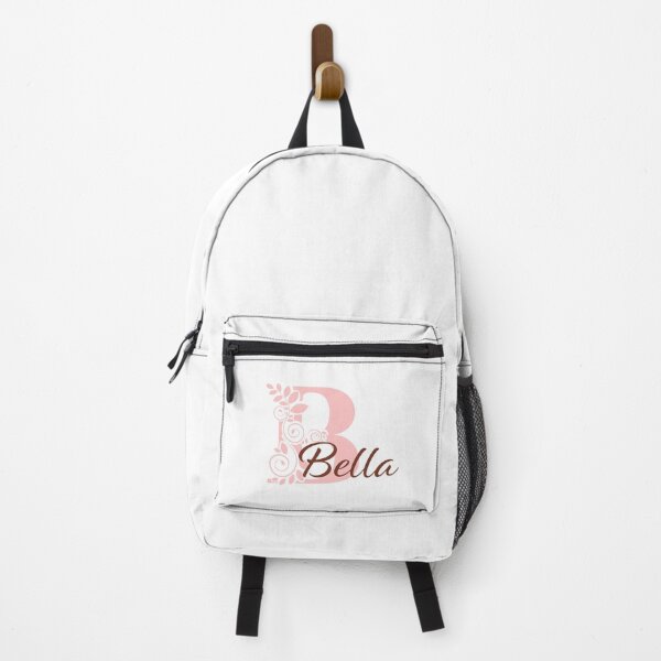 Item preview, Bella – Floral Name Design – Rich Maroon & Light Pastel Pink – (Personalizable) designed and sold by sabantha.