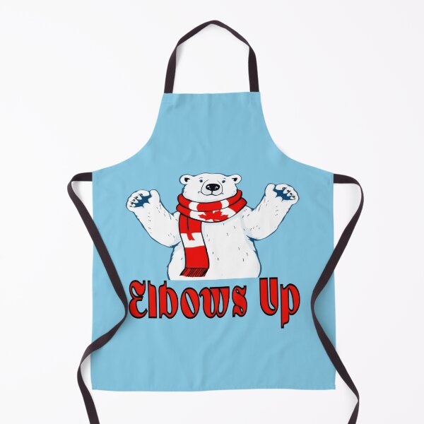Item preview, Funny Polar Bear with Scarf – Elbows Up designed and sold by Dakson Design - Fantasy Art.