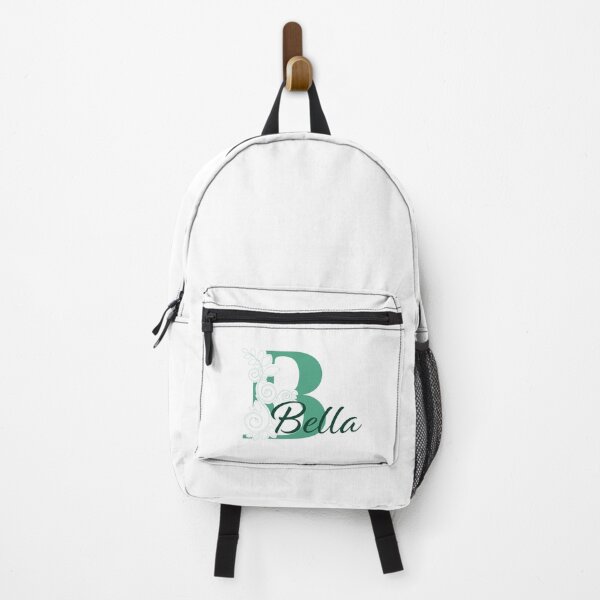Item preview, Bella – Floral Name Design - Dark Fir Green, Light Forest Green & Bright White - (personalizable) designed and sold by sabantha.