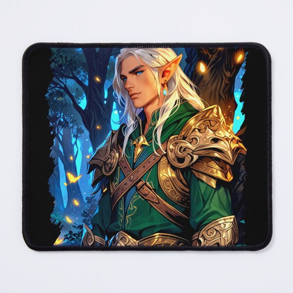 Item preview, Elf Prince – Guardian of the Enchanted Forest designed and sold by Migiteart.