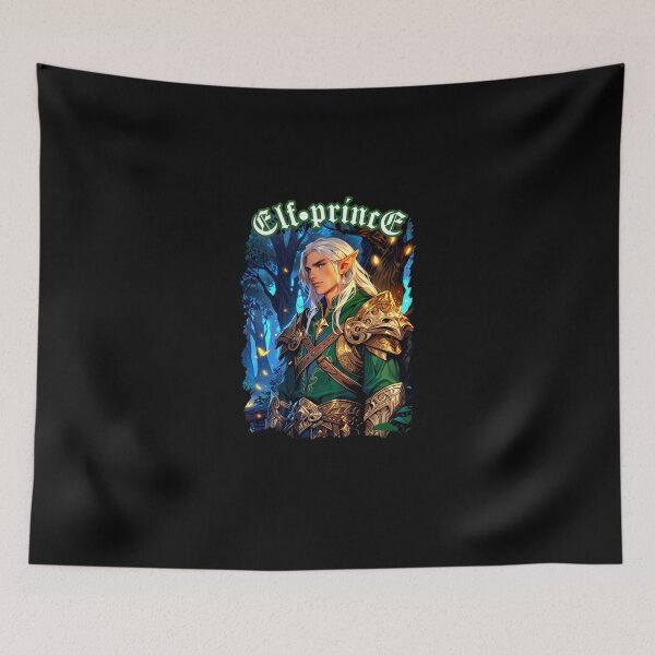Item preview, Elf Prince – Guardian of the Enchanted Forest designed and sold by Migiteart.