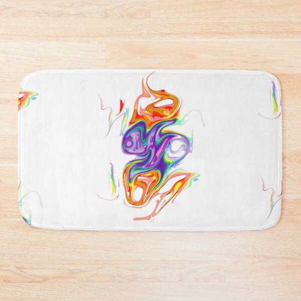 Item preview, Rainbow Rorschach #44 designed and sold by TorturedArtistX.