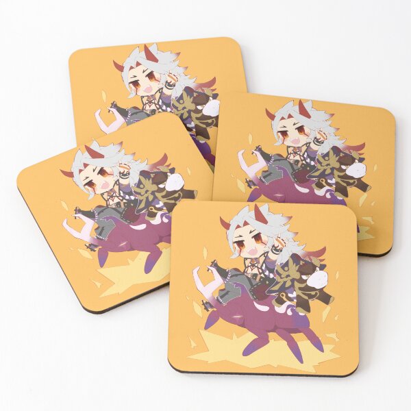 Item preview, Cute Genshin Impact Arataki Itto designed and sold by rireirireika.