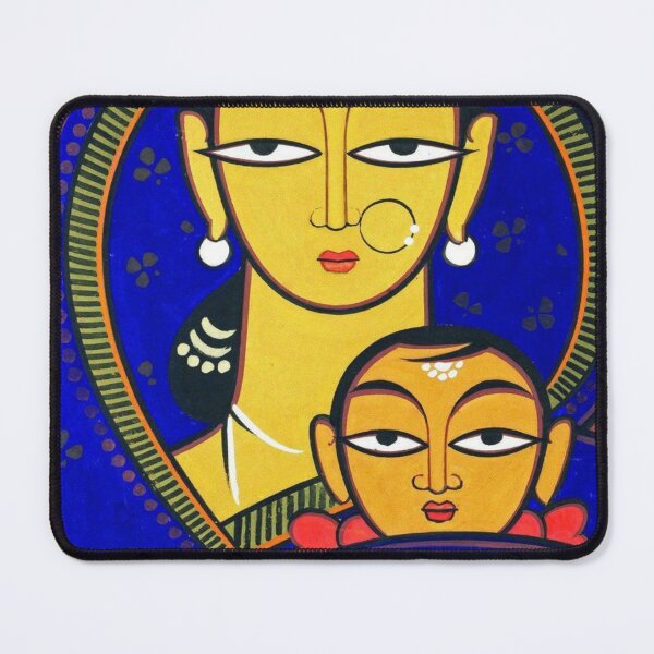Item preview, Jamini Roy Mother and Child designed and sold by Kathimee.