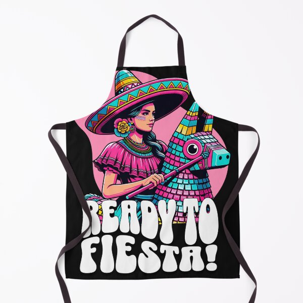 Item preview, Funny Festive Ready to Fiesta Mexican Piñata Pop Art designed and sold by Tiendita-Arroyo.