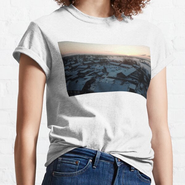 Item preview, Winter wonderland in the setting sun designed and sold by LavaMu.