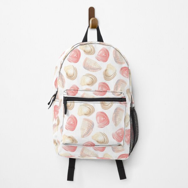 Item preview, Set of seamless patterns featuring pink and beige seashells and coral elements in a soft, ocean-inspired color palette, ideal for textiles and backgrounds designed and sold by Anastasiia Yurevych.