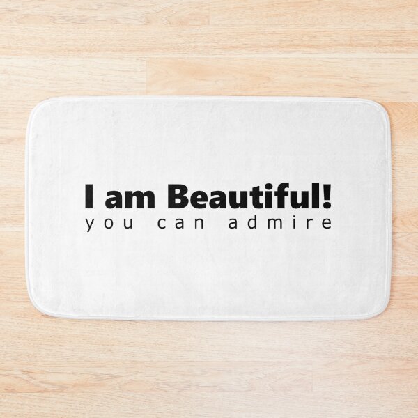 Item preview, I am Beautiful you can admire designed and sold by mikistudio.
