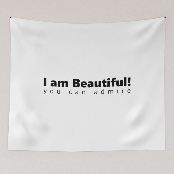 Item preview, I am Beautiful you can admire designed and sold by mikistudio.