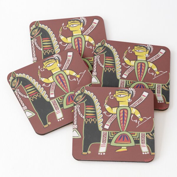 Item preview, Jamini Roy Woman On Horseback designed and sold by Kathimee.