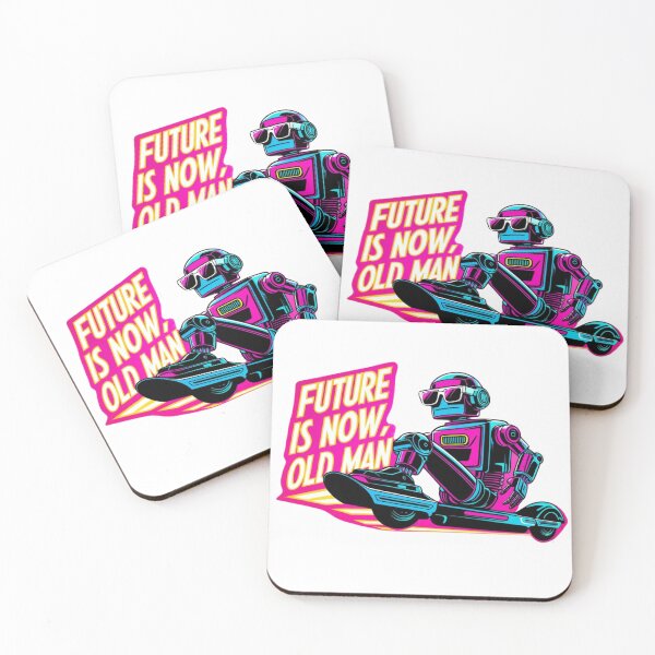 Item preview, The Future is Now - Retro Cyber Design designed and sold by StormArte.