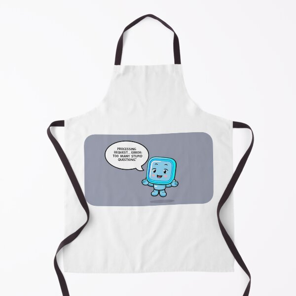 Item preview, Error 404 - Too Many Stupid Questions designed and sold by StormArte.