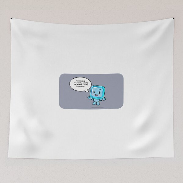Item preview, Error 404 - Too Many Stupid Questions designed and sold by StormArte.
