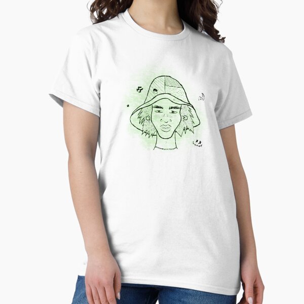 Item preview, New Waves | Grunge Bucket Hat Sketch | Alt Streetwear Aesthetic Art designed and sold by SecondAngelDes.