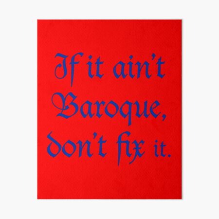 Aperçu de l'œuvre Baroque créée et vendue par CharlottePlaceArt.