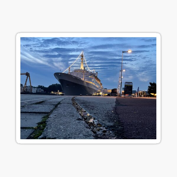 Item preview, Ship in the Port of Rotterdam designed and sold by LavaMu.
