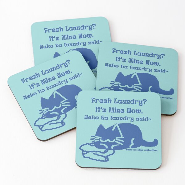 Item preview, Neko no Hige Collection: 1 Minute After Laundry designed and sold by nanaronnicoron.