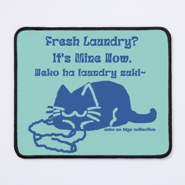 Item preview, Neko no Hige Collection: 1 Minute After Laundry designed and sold by nanaronnicoron.