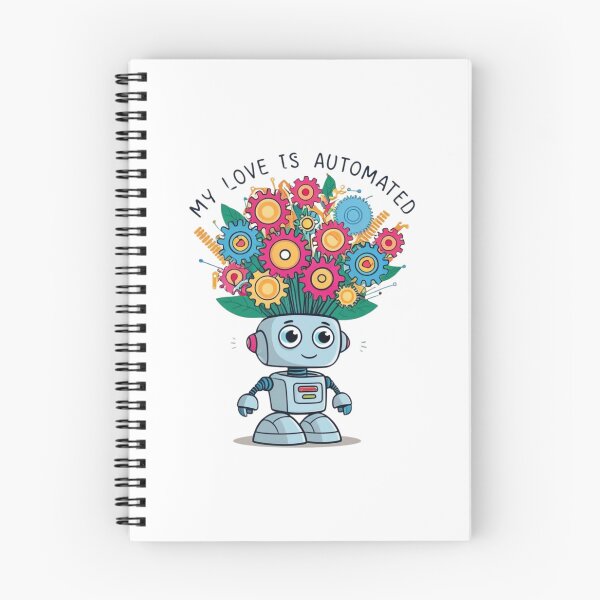 Item preview, My Love Is Automated - Geek Design designed and sold by StormArte.