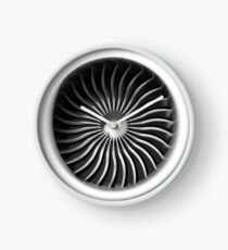 Airplane Turbine clock Clock