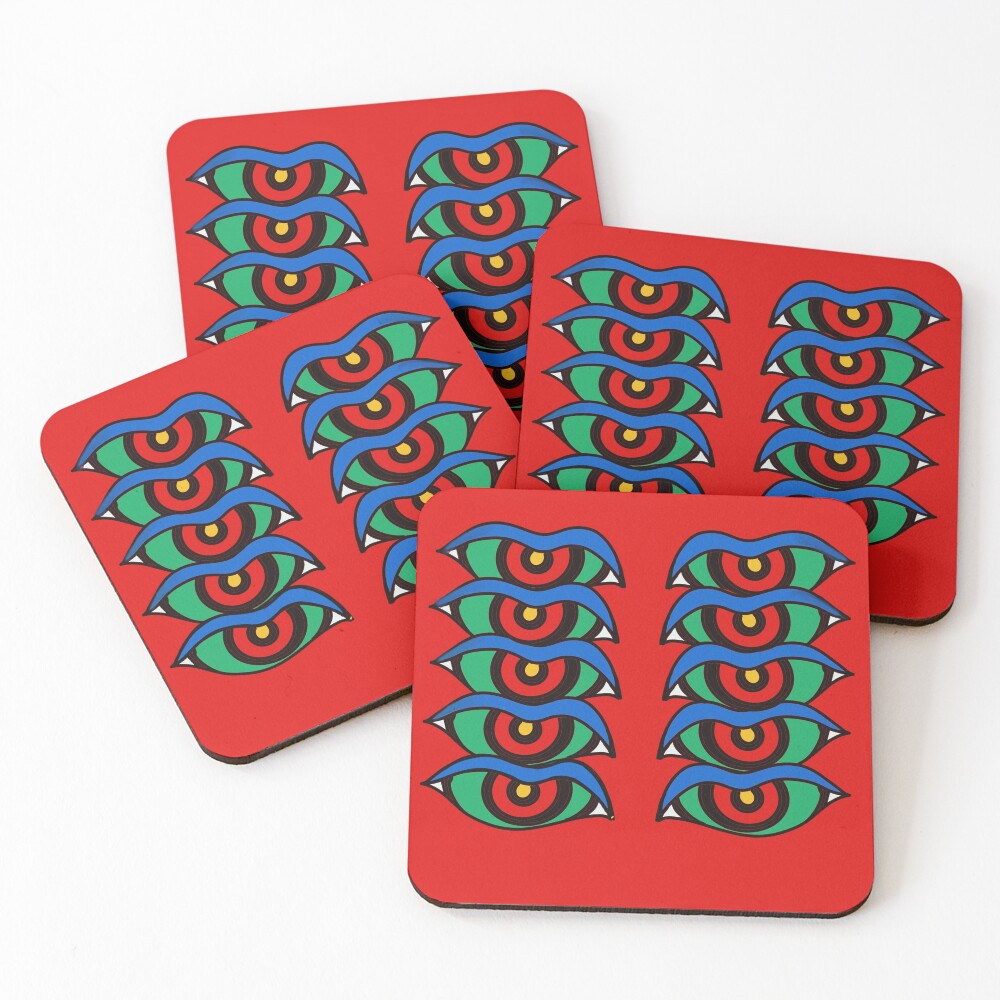 Item preview, Coasters (Set of 4) designed and sold by Raktatmika.