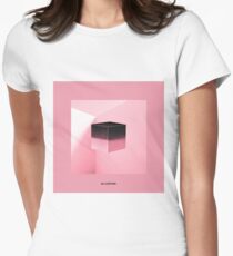 BLACKPINK - SQUARE UP (PINK ver) Women's Fitted T-Shirt