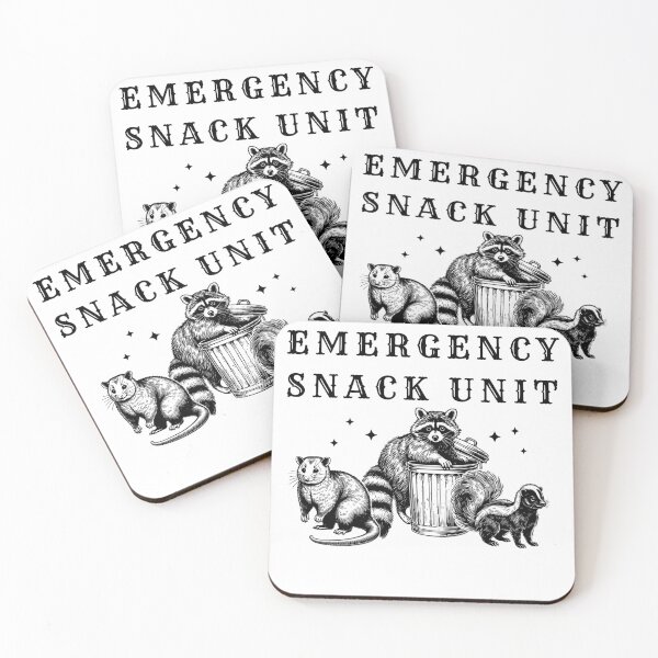 Item preview, Emergency Snack Unit Funny Night Shift Snack Lover designed and sold by catthemedic.