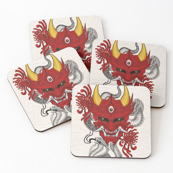 Item preview, Oni mask designed and sold by Raktatmika.
