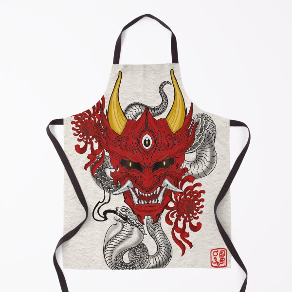 Item preview, Oni mask designed and sold by Raktatmika.