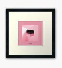 BLACKPINK - SQUARE UP (PINK ver) Framed Print