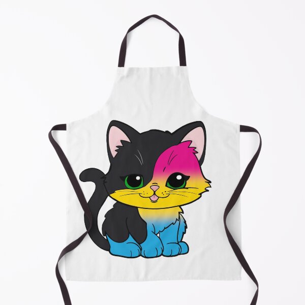 Item preview, Kawaii Pansexual Cat – Pansexual Pride Cute Design designed and sold by Travelslightly.