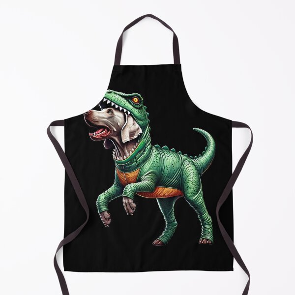 Item preview, Funny Weimaraner Wearing Dinosaur Outfit Dog Lover designed and sold by Kimberley King Art  King Art.