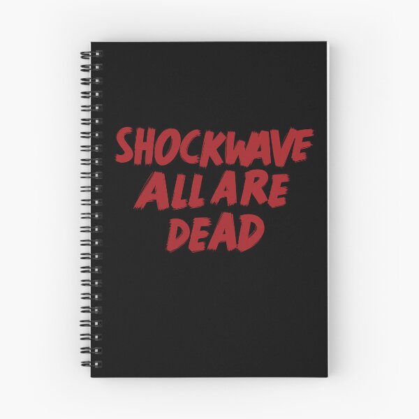 Item preview, Shockwave all are dead | typography designed and sold by Darkifun.