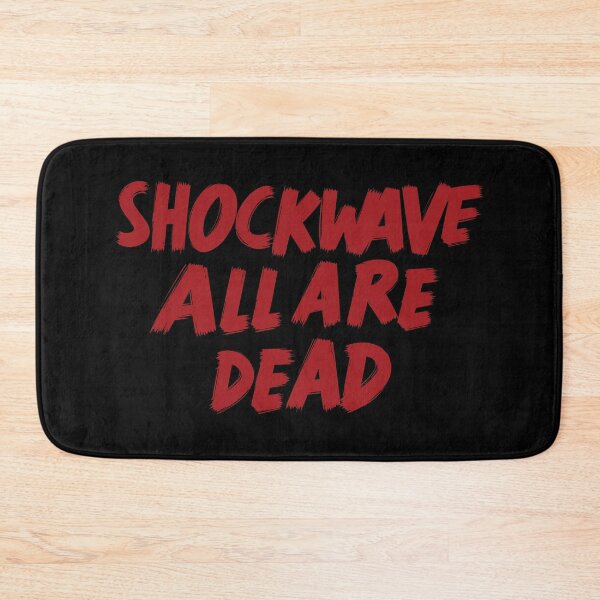 Item preview, Shockwave all are dead | typography designed and sold by Darkifun.