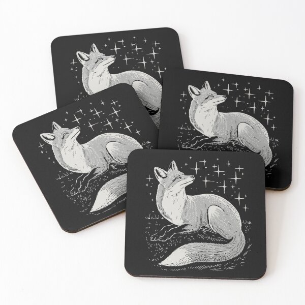 Item preview, Fox gazing at the stars designed and sold by pinklamas.