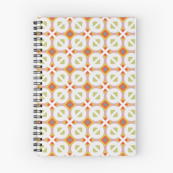 Artikelvorschau, Geometrisches Retro-Ellipsenmuster entworfen und verkauft von Patternfluent.