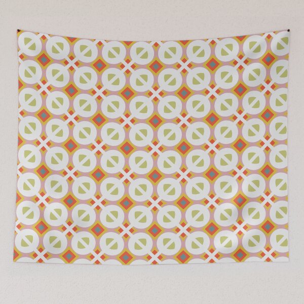 Item preview, Geometric Retro Elliptical Pattern designed and sold by Patternfluent.