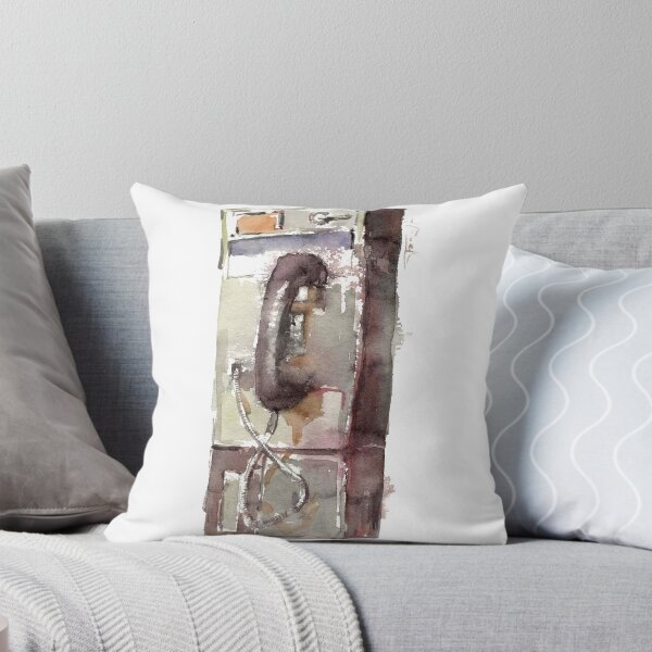 Item preview, Watercolor drawing of typical urban phone in America. designed and sold by VB Accessories.