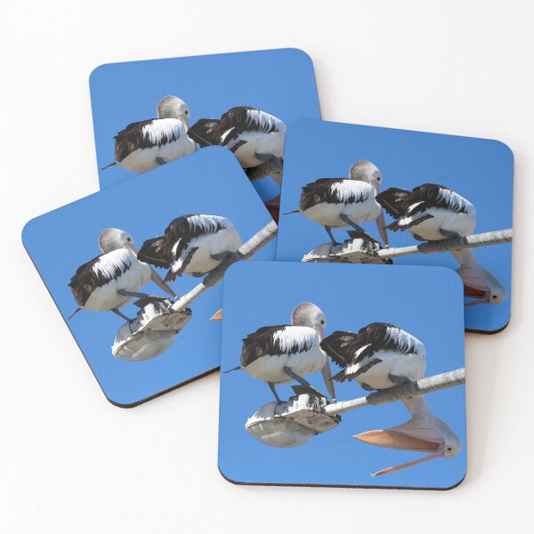 Item preview, Playful Pelicans on a Streetlight designed and sold by Aure50.