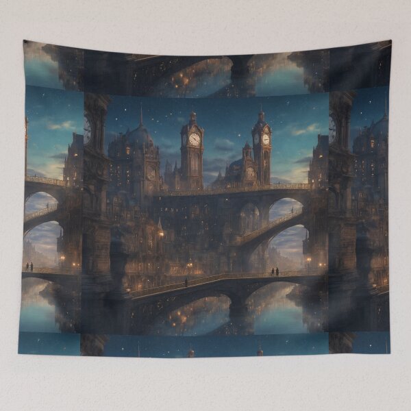 Item preview, City of Fading Clocks designed and sold by Sadia  Jannat.