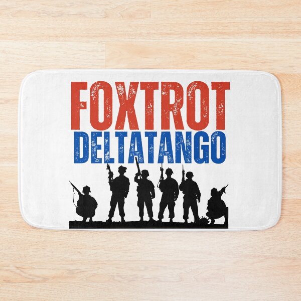 Item preview, FOXtrot Delta Tango – Bold Military Phonetic Alphabet Design designed and sold by MOTAS FASHION .