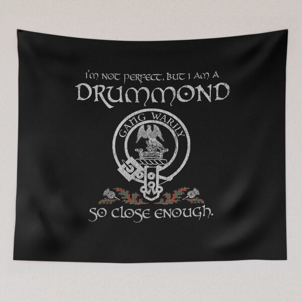 Item preview, Drummond of Perth clan Scottish surname crest badge motto tartan sporran kilt men women designed and sold by Clan1093.