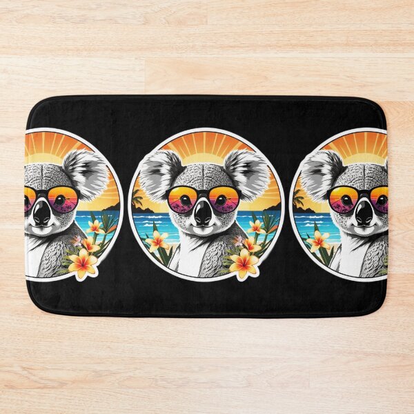 Item preview, Koala Bear with Sunglasses at Sunset in Hawaii designed and sold by NautiChic.