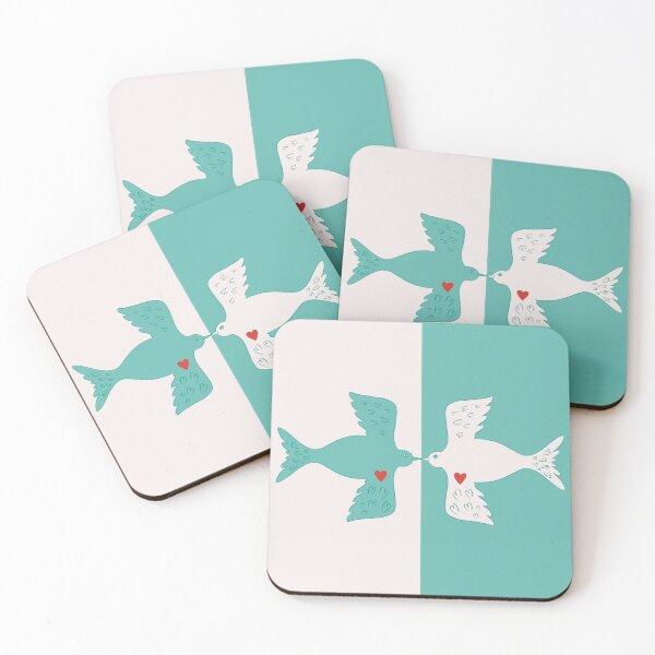 Item preview, Two Turtle Doves designed and sold by Viides lehti.