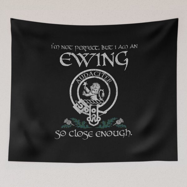 Item preview, Ewing clan Scottish surname crest badge motto tartan sporran kilt men women designed and sold by Clan1093.